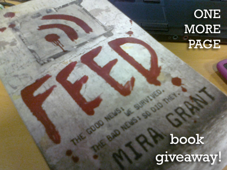 Feed by Mira Grant giveaway