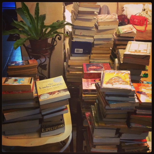 Some of the books we covered that afternoon. :)
