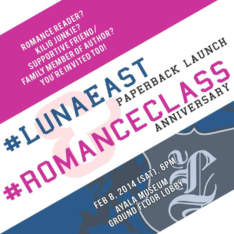 Luna East Book Launch Details